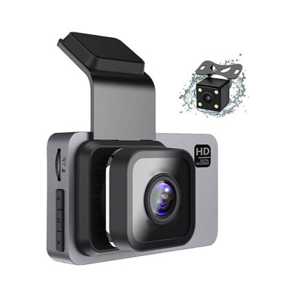 1080p HD Car Dash Camera, Front And Rear Wifi Dash Cam With 3inch IPS Screen, night Vision