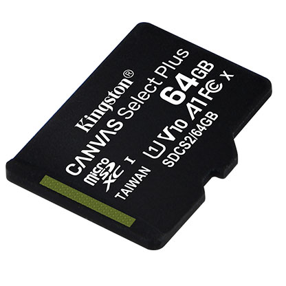 64 GB Kingston MicroSD Memory Card